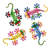 YEAHOME gecko wall art colorful outdoor display brightening your porch