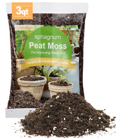 Yecna Sphagnum peat moss for bonsai potting and moisture retention.