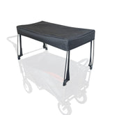 YEEDOIDO C2 canopy mounted on wagon provides shade for outings