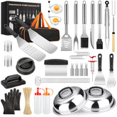 Yekale griddle accessories kit with a 4 in 1 spatula for versatile cooking
