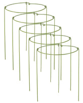 YEOAUM 5-pack plant-stakes: durable, rust-resistant support for potted plants