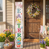 Yerliker 47-inch Easter and St Patrick's Day sign for welcoming guests.