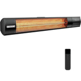 YESERLI wall-mounted electric patio heater for instant infrared warmth outdoors