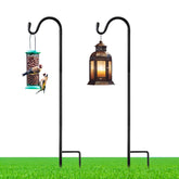 Yetene 2-pack 30-inch shepherd hook base for sturdy outdoor displays.