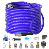 YETIANICAL NIFUAL 50ft sewer jetter hose coiled for heavy-duty flushing