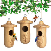 Yewacne outdoor hanging hummingbird house, weatherproof and welcoming for nesting.