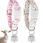 Yeyeplum goat collar bell white helps locate goats during grazing.