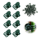 YFANITI orchid clips 100-pack secure delicate spikes for upright growth.