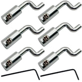 YGQ 6-pack Z bend throttle cable ends for quick lawn mower repairs and maintenance.