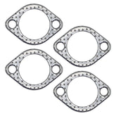YGQ exhaust gasket for Briggs engines provides a snug, leak-free seal.