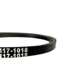 YIAOSUA 117-1018 belt for Toro Recycler, front view, durable drive belt.
