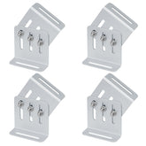 YIDU69Q solar tilt mount bracket for 4-7 inch panels, adjustable for optimal alignment