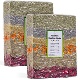 YIFULOWA chicken nesting box herbs 40oz pack preserves freshness for happier hens.
