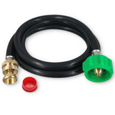 Yigiao Weber adapter hose 6ft connection enables longer outdoor grilling sessions