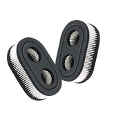 Yihzhong 593260 air filter front view for lawn mowers highlighting shape and filtration potential