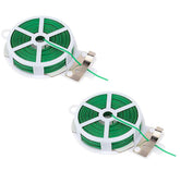 YIKANGHENG garden wire with cutter in green for precise tying and quick cuts.