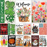 Yileqi Hello Summer flag boosts curb appeal with bright colors