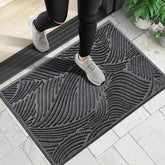 Yimobra Artistic Line front door mat adds modern style and durability to your entryway