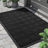 Yimobra front door mat outside entrance traps mud and debris to keep entries clean