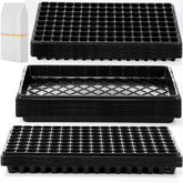 Yinder 128-cell seed starter tray with dome for efficient germination.
