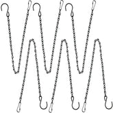 YINGFENG 6-pack hanging chains with 19.7 inch length for adjustable outdoor displays.