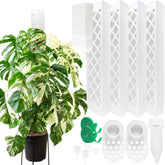 Yioviru 4-pcs moss poles with water dripper for stable climbing plants.