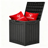 YITAHOME 31-gallon outdoor storage box front view for versatile patio organization