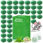 YJOO 36-pack rodent repellent balls deter mice indoors and outdoors.