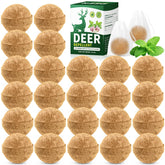 YJOO deer and rabbit repellent packaging with 24 balls for gardens