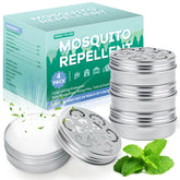 YJOO Mosquito Repellent packaging showing natural peppermint formula for summer protection