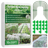 YNERHAI garden mesh netting over a bed showing protection and airflow