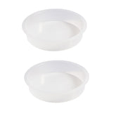 Yojanner round clear bird feeder bowls attract wild birds