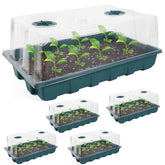 YoleShy seed starter tray with dome 5-pack for organized indoor germination