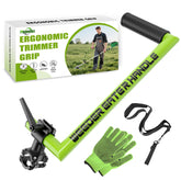 Yomoho upgraded weed eater handle with ergonomic grip for fatigue-free trimming.