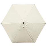 YOUGE OUTDOOR 9ft canopy replacement for 6-rib frames, quick patio shade upgrade.