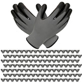 YOUKE OLA 120-pair garden gloves pack for versatile gardening tasks