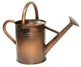 YourJoy galvanized watering can pours with a controlled stream for precise outdoor watering.