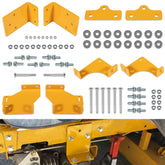 Yoursme 125255 front transmission brackets on Hustler Raptor improve stability