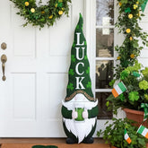 Youyole st patrick's day gnome porch sign highlighting bold curb appeal for front door