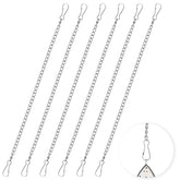 YQQYG stain glass window chain set with 20-inch length for versatile hanging
