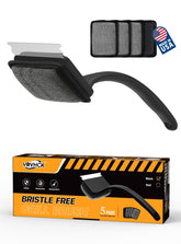 YRVHCK bristle-free grill brush focused on safety with no metal bristles.