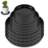 YUANAIYI wave-saucer 6inch captures excess water to protect floors.