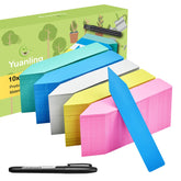Yuanling plant labels 1000 pcs five colors for seedling identification and garden organization
