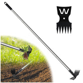 YUJOIBAN weed puller with 60-inch long handle uproots deep-rooted weeds