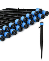 Yulaiyoen drip emitter with full-circle spray for even watering.