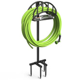 Yumatum garden hose holder with square structure for stable support
