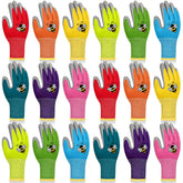 Yumoin kids gardening gloves with non-slip palm for secure grip while planting.