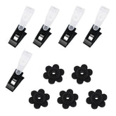 Yuntop garden flag rubber stoppers kit stabilizes flags in breezy weather