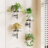 YUOROS 3-pack wall planter display in a space-saving indoor setup.