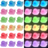 Yuronam glow snail miniature set for dollhouses enhances scenes with gentle light